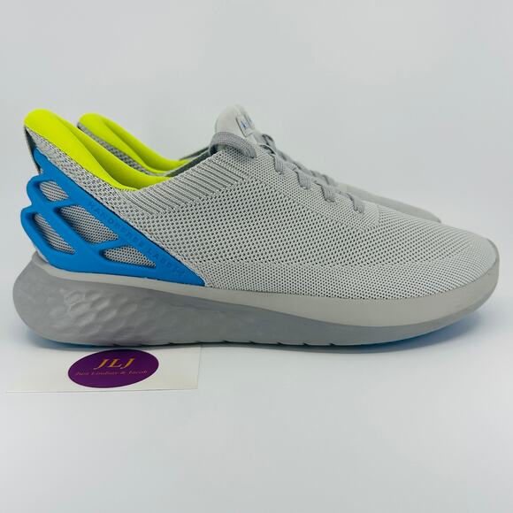 Kizik Men's Athens Hands Free Slip On Sneakers Nimbus Gray Size 9.5 Wide Width - Picture 1 of 11